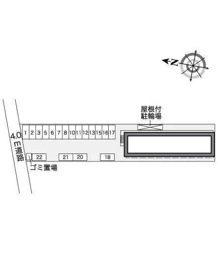 新居浜市田所町 月極駐車場